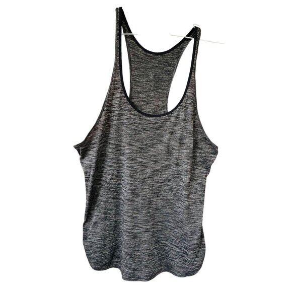 Lululemon Womens Racerback Tank Top Heathered Gray Size M - Picture 1 of 5